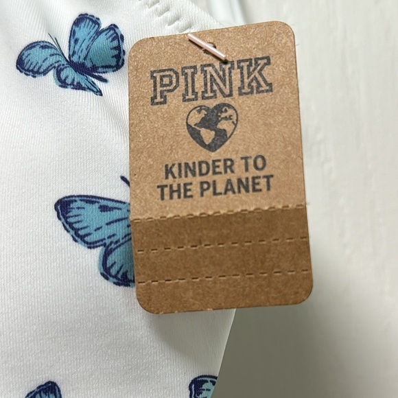 NWT PINK by Victoria Secret Butterfly Swimsuit Sz Small - Picture 10 of 10